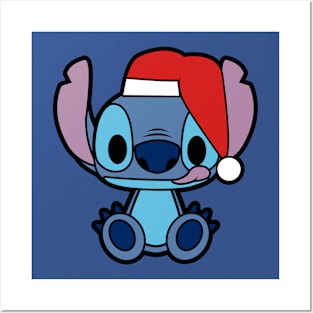 Stitch Christmas Posters and Art